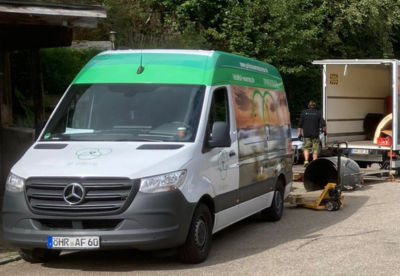 AF Wärme - Wärmepumpen Sprinter im Einsatz